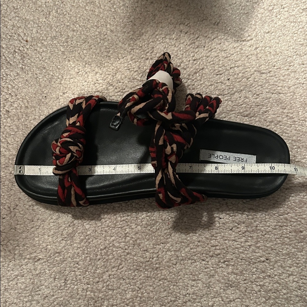 Free People Resort-Ready Wrap Sandals in Berry Bohemian Artisanal Women’s 9 NWT - Picture 13 of 13